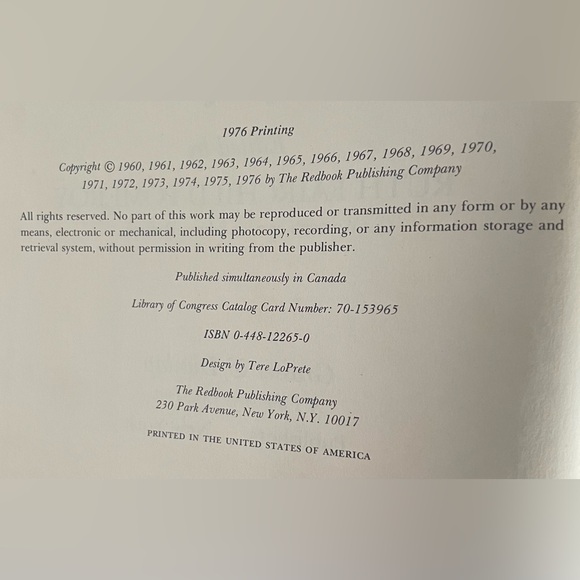 3/$15 Vintage 1976 Hardcover The RedBook Cookbook by Ruth Fairchild Pomeroy - Picture 4 of 4